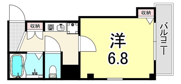 KマンションJINの物件間取画像